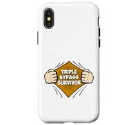 Heart Surgery Recovery Gift For Triple Bypass Survivors. Case for iPhone X/XS
