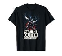 Heart Surgery Straight Outta Bypass Surgery Fun Get Well T-Shirt