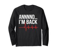 Heart Surgery Survivor I'm Back Recovery Coronary Bypass Long Sleeve T-Shirt