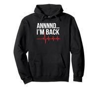Heart Surgery Survivor I'm Back Recovery Coronary Bypass Pullover Hoodie