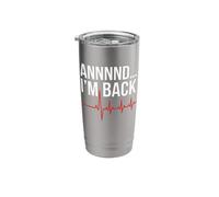 Heart Surgery Survivor I'm Back Recovery Coronary Bypass Stainless Steel Insulated Tumbler