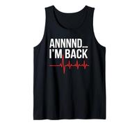 Heart Surgery Survivor I'm Back Recovery Coronary Bypass Tank Top
