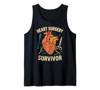 Heart Surgery Survivor More Miles Than My Car Cool Get Well Tank Top