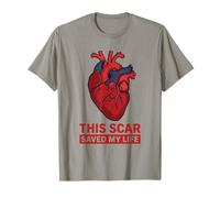 Heart Surgery Survivor Scar Saved My Life T-Shirt