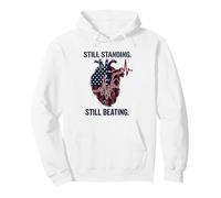 Heart Surgery Survivor Still Standing Beating Pullover Hoodie