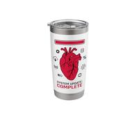 Heart Surgery Survivor System Update Complete Stainless Steel Insulated Tumbler