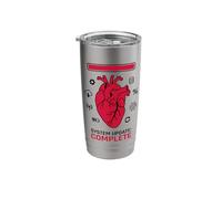 Heart Surgery Survivor System Update Complete Stainless Steel Insulated Tumbler
