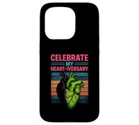 Heart Survivor Celebrate My Heartiversary Fun Recovery Case for iPhone 15 Pro