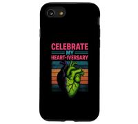 Heart Survivor Celebrate My Heartiversary Fun Recovery Case for iPhone SE (2020) / 7/8
