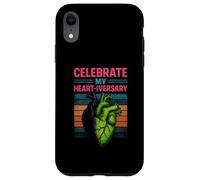 Heart Survivor Celebrate My Heartiversary Fun Recovery Case for iPhone XR