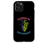 Heart Survivor Celebrate My Heartiversary Womens Recovery Case for iPhone 11 Pro
