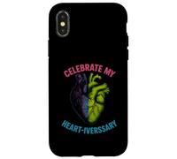 Heart Survivor Celebrate My Heartiversary Womens Recovery Case for iPhone X/XS