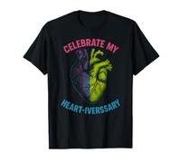 Heart Survivor Celebrate My Heartiversary Womens Recovery T-Shirt