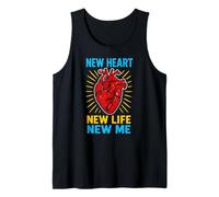 Heart Survivor New Heart New Life New Me Cool Womens Surgery Tank Top