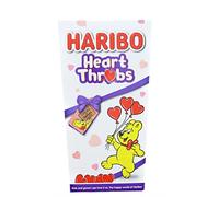 Heart Throb Gift Box 140g - Sweets for Sweet Lovers - Write your Own Gift Message on the Back for Valentine's Day or Mother's Day - No Artificial Colours
