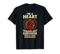 Heart Transplant Survivor Superpower Cool Surgery Recovery T-Shirt