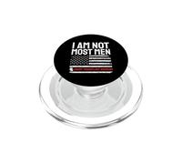 Heart Transplant Survivor US Flag Awareness Design PopSockets PopGrip for MagSafe