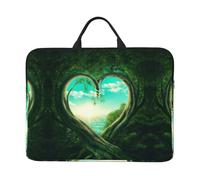 Heart Tree 14 Inch Printed Laptop Sleeve, 600d Oxford-Cloth Shockproof Laptop Case With Thickened Pearl Cotton,Waterproof Portable Laptop Handbag Cover