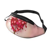 Heart Tree Outdoor Sports Waist Bag & Casual Chest Pack, Adjustable Unisex Fanny Pack for Hiking/Running/Cycling