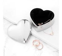 Heart Trinket Box Treat Republic Silver One Size