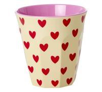 Rice Melamine Mug 100% Melamine Darling Hearts Heart Medium