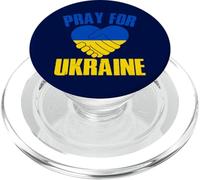 Heart Ukraine Stand With Ukraine PopSockets PopGrip for MagSafe