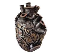 Heart Vase | Unique Vases for Flowers,Weird Funky Anatomical Heart Design with Multiple Holes Plants Pot Centerpieces for Living Room Desk Mothers Day Halloween Home Decor