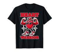 Heart Warrior CHD Awareness Hearts diseases Surgery T-Shirt