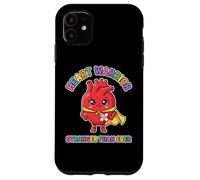 Heart Warrior Kids Cute Superhero Heart Surgery Recovery Case for iPhone 11