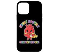 Heart Warrior Kids Cute Superhero Heart Surgery Recovery Case for iPhone 12 mini