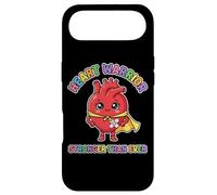 Heart Warrior Kids Cute Superhero Heart Surgery Recovery Case for iPhone Air