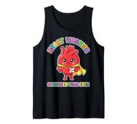Heart Warrior Kids Cute Superhero Heart Surgery Recovery Tank Top