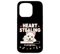Heart West Highland White Terrier Funny Gift Westie Puppy Case for iPhone 15 Pro