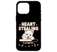 Heart West Highland White Terrier Funny Gift Westie Puppy Case for iPhone 16 Pro Max