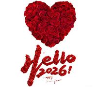 Heart Window Cling, 38x60 cm or 45x70 cm, Valentine's Day Static Cling Sticker, Electrostatic Adhesion for Glass, Waterproof PVC Decor for Home & Commercial Spaces(38 * 60CM)