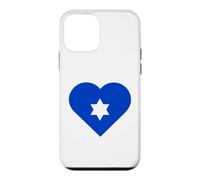 Heart with a Jewish Star Inside Case for iPhone 12 mini
