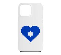 Heart with a Jewish Star Inside Case for iPhone 13 Pro Max