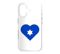 Heart with a Jewish Star Inside Case for iPhone 17