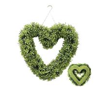 Heart Wreath - Romantic Artificial Decorations, Wreaths for Valentine's Day | For Spring, Autumn, Indoor, Holiday, Winter, Home and Others