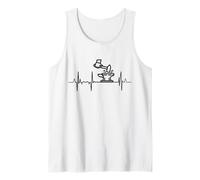 Heartbeat Blacksmith Ironworker ECG Tank Top
