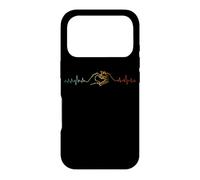 Heartbeat Cat Hand Heart ECG Medical Cat Lover Case for iPhone 17 Pro