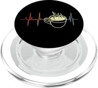 Heartbeat Coffee PopSockets PopGrip for MagSafe