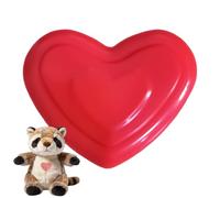 Heartbeat Dog Toy,Cute Battery Powered Vibrating Relief - Cute Heart Box Doll Accessories,for Boys Girls Cat Kitten Pet Sleep Party Favors Birthday Childrens Day Holiday