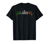 Heartbeat Flag Drinking Slainte t-shirt