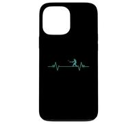 Heartbeat for Cricket Ball Sports Hobby Case for iPhone 13 Pro Max