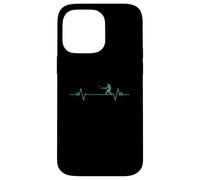 Heartbeat for Cricket Ball Sports Hobby Case for iPhone 14 Pro Max
