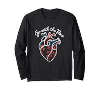 Heartbeat Harmony A Design for Healthcare Medical Heroes Long Sleeve T-Shirt