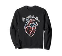 Heartbeat Harmony A Design for Healthcare Medical Heroes Sweatshirt