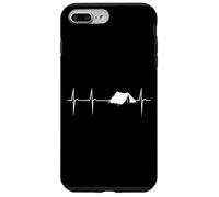Heartbeat heart frequency rate camping with tent Case for iPhone 7 Plus/8 Plus