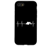Heartbeat heart frequency rate camping with tent Case for iPhone SE (2020) / 7/8